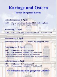 Festmesse zum Hochfest der Auferstehung des Herrn